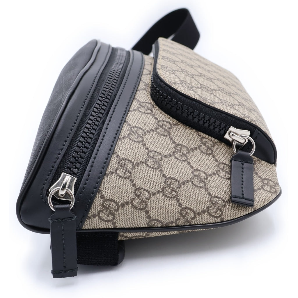 【新品未使用】グッチ　GG総柄スプリーム レザー ベルトバッグ 779843 GUCCI(グッチ) GGスプリーム ベルト ショルダー ボディバッグ 779843