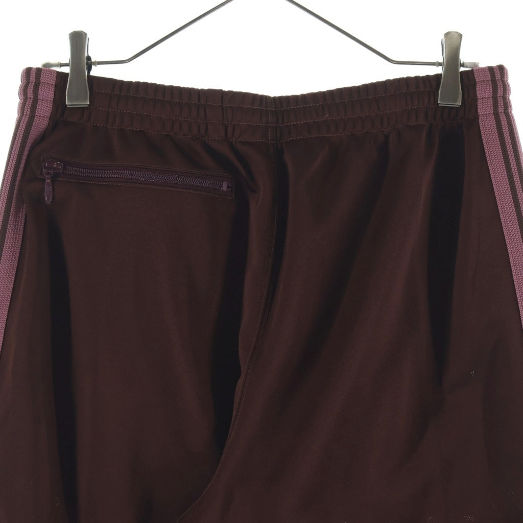 Needles(ニードルス) Track Pant Poly Smooth サイドライン トラックパンツ ポリスムース ブラウン RW316