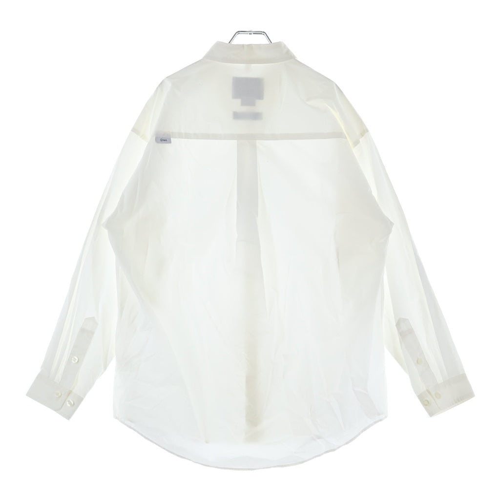 WTAPS(ダブルタップス) 22AW ×UNDERCOVER ONE ON ONE アンダーカバー ワンオンワン コットン 長袖シャツ ホワイト UC2B9401