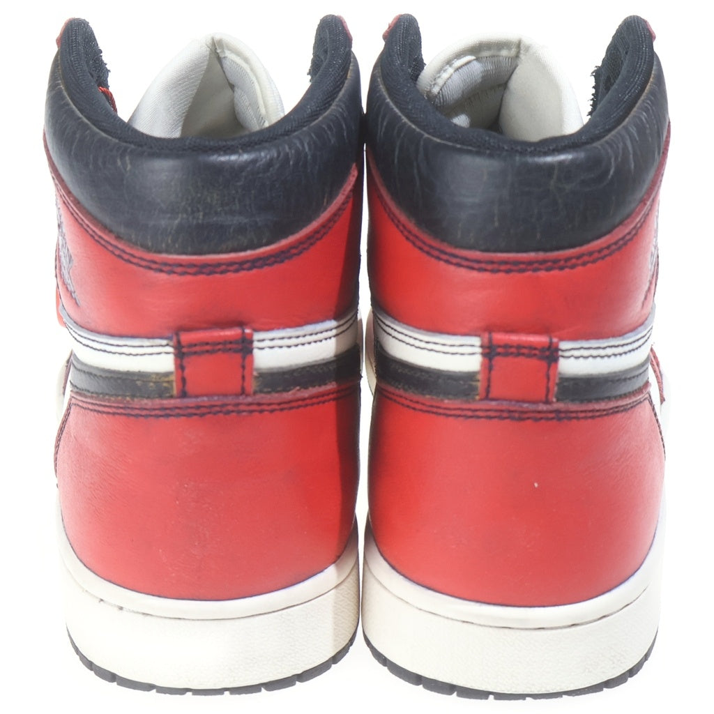 NIKE SB(ナイキエスビー) AIR JORDAN 1 RETRO HIGH OG LA TO CHICAGO CD6578-507 エアジョーダン1 レトロ ハイカットスニーカー レッド/ホワイト US9/27cm