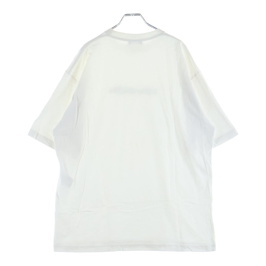 BALENCIAGA(バレンシアガ) 19SS Symbolic Logo Print Tee シンボリックロゴプリント クルーネック 半袖Tシャツ カットソー ホワイト 620969 TIV50
