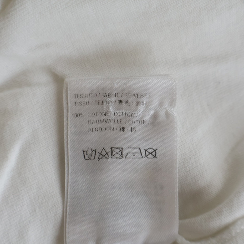 BALENCIAGA(バレンシアガ) 19SS Symbolic Logo Print Tee シンボリックロゴプリント クルーネック 半袖Tシャツ カットソー ホワイト 620969 TIV50