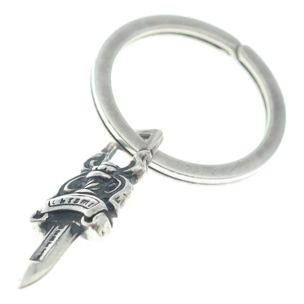 CHROME HEARTS(クロムハーツ) RNG&No5 DGGR キーリング#5ダガー シルバーキーチェーン