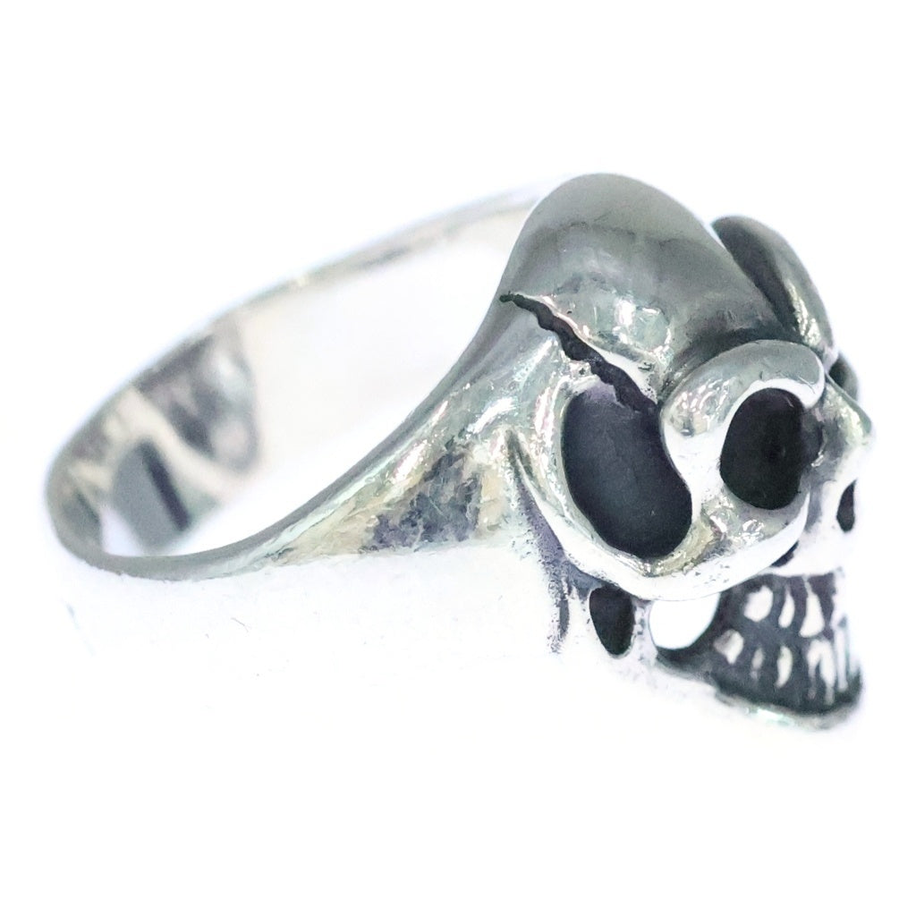 Bill Wall Leather/BWL(ビルウォールレザー) GOOD LUCK SKULL グッドラック スカルリング 指輪 シルバー レディース