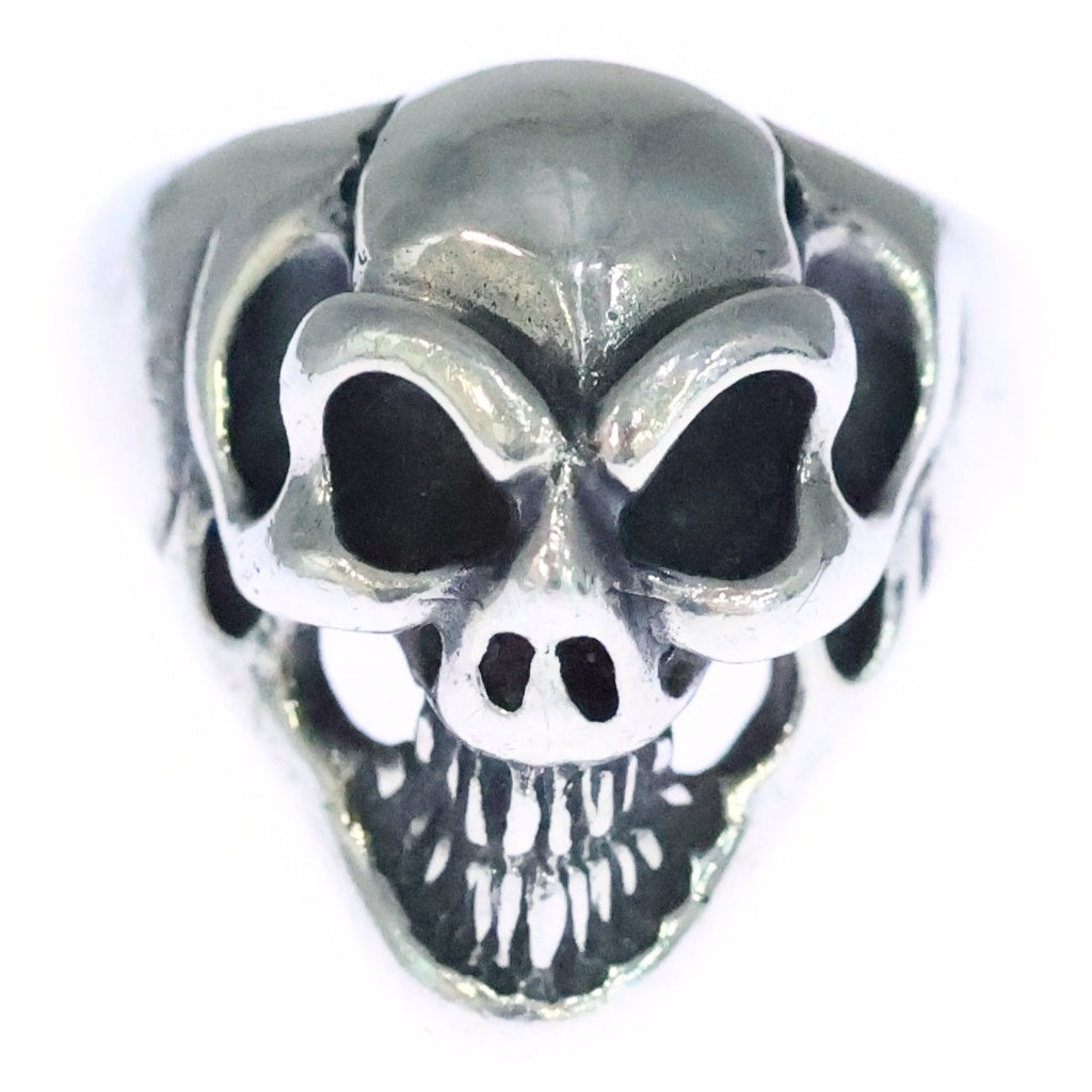 Bill Wall Leather/BWL(ビルウォールレザー) GOOD LUCK SKULL グッドラック スカルリング 指輪 シルバー レディース