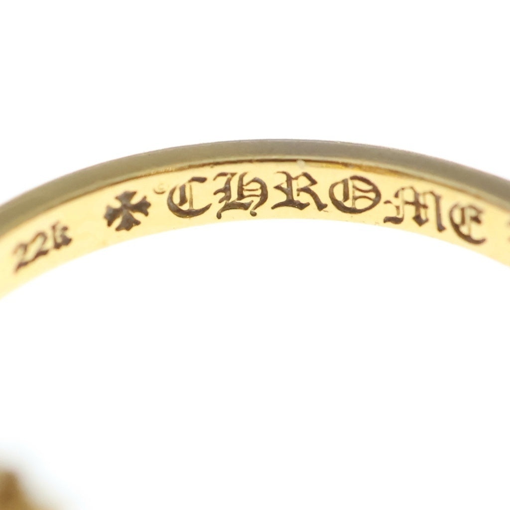 CHROME HEARTS(クロムハーツ) 22K BUBBLGM CH PLS DIA バブルガム CH プラス 1ダイヤ ゴールド リング