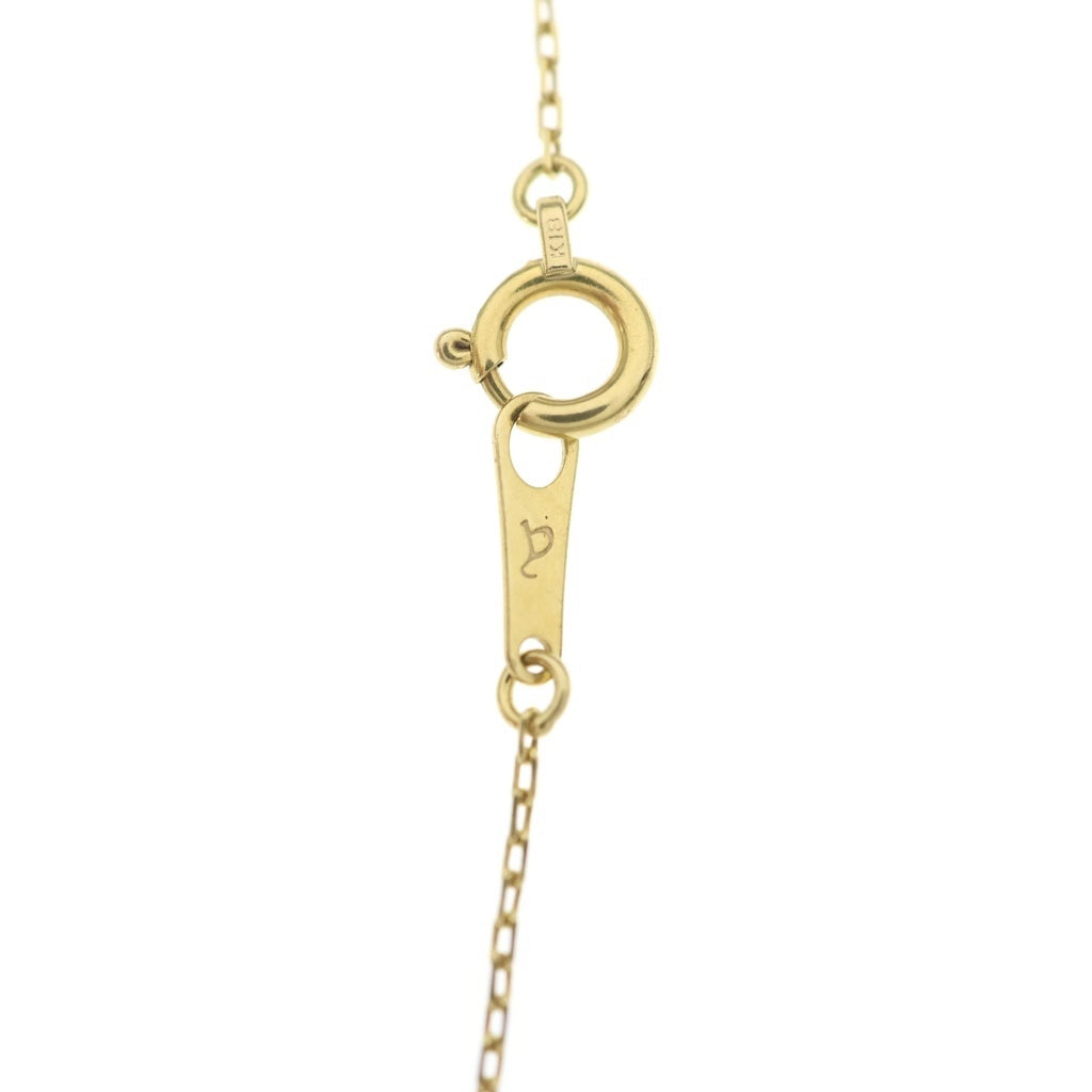 EYEFUNNY(アイファニー) K18 Smile SSS necklace スマイル ダイヤネックレス イエローゴールド