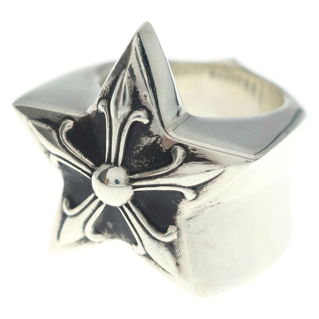 CHROME HEARTS(クロムハーツ) STR LRG RING ラージ スター リング 指輪 シルバー