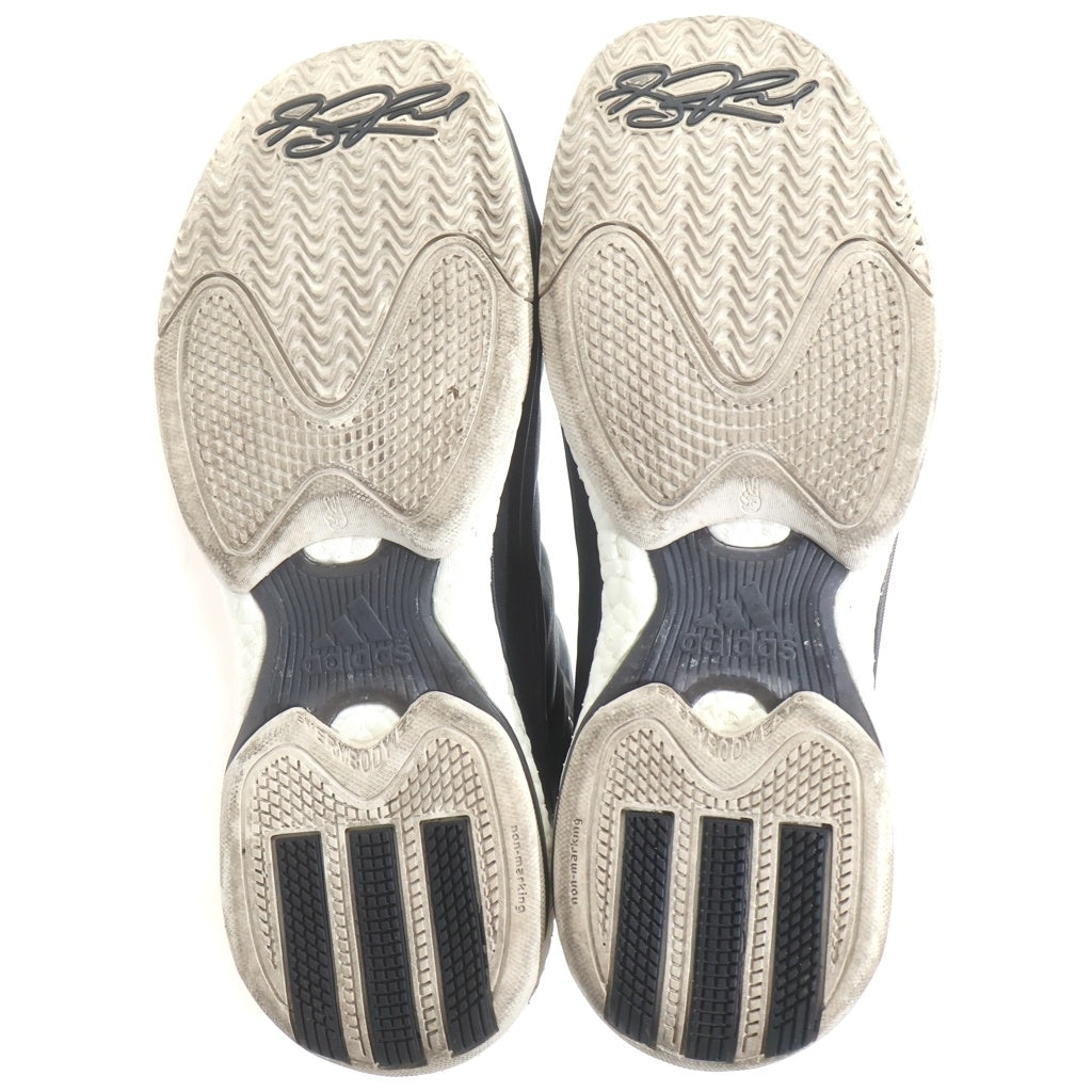 Y-3(ワイスリー) D-ROSE 5 D96332 フロントジップ ハイカットスニーカー ブラック US9/27cm