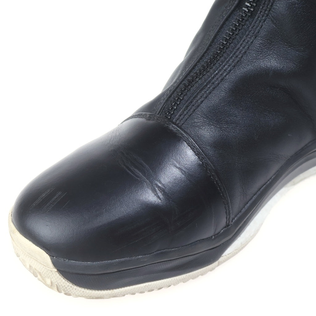 Y-3(ワイスリー) D-ROSE 5 D96332 フロントジップ ハイカットスニーカー ブラック US9/27cm