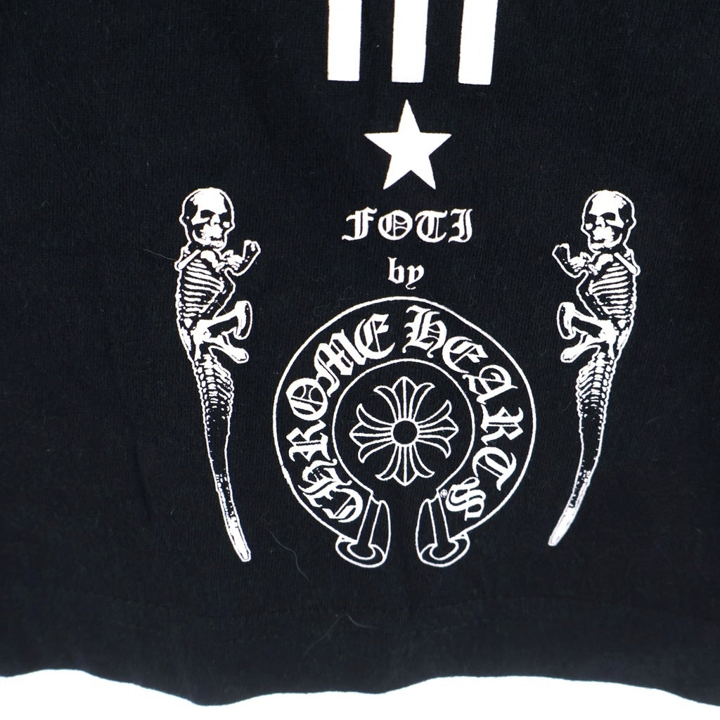 CHROME HEARTS(クロムハーツ) FOTI S/S TEE フォティ 両面プリント クルーネック半袖Tシャツ カットソー ブラック