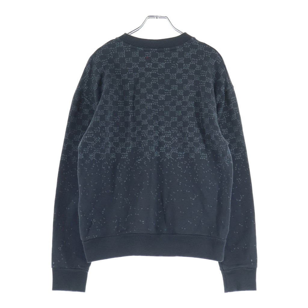 LOUIS VUITTON(ルイヴィトン) 22SS ダミエ スプレッド プリントプルオーバー スウェット グレー IHN HNY11W