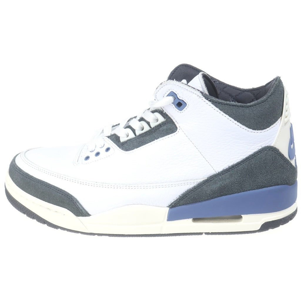 NIKE(ナイキ) ×A MA MANIERE AIR JORDAN 3 RETRO OG SP FOR THE LOVE エアジョーダン3 レトロ フォー ザ ラブ ハイカットスニーカー ホワイト US10/28.0cm HV8571-100