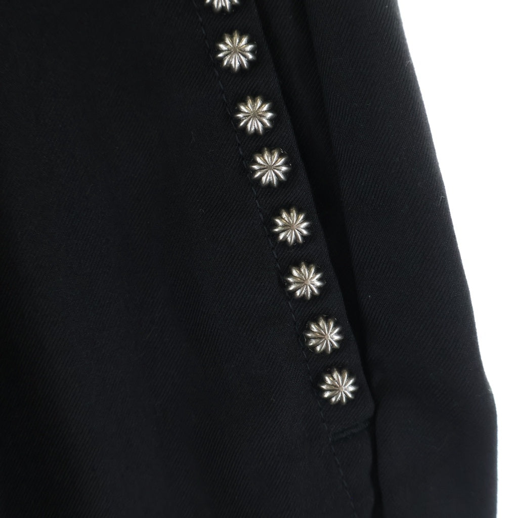 Dickies(ディッキーズ) ×Children of the discordance WORK PANTS チルドレン オブ ザ ディスコーダンス バックポケット刺繍 スタッズ ワークパンツ ブラック 253M40CD01