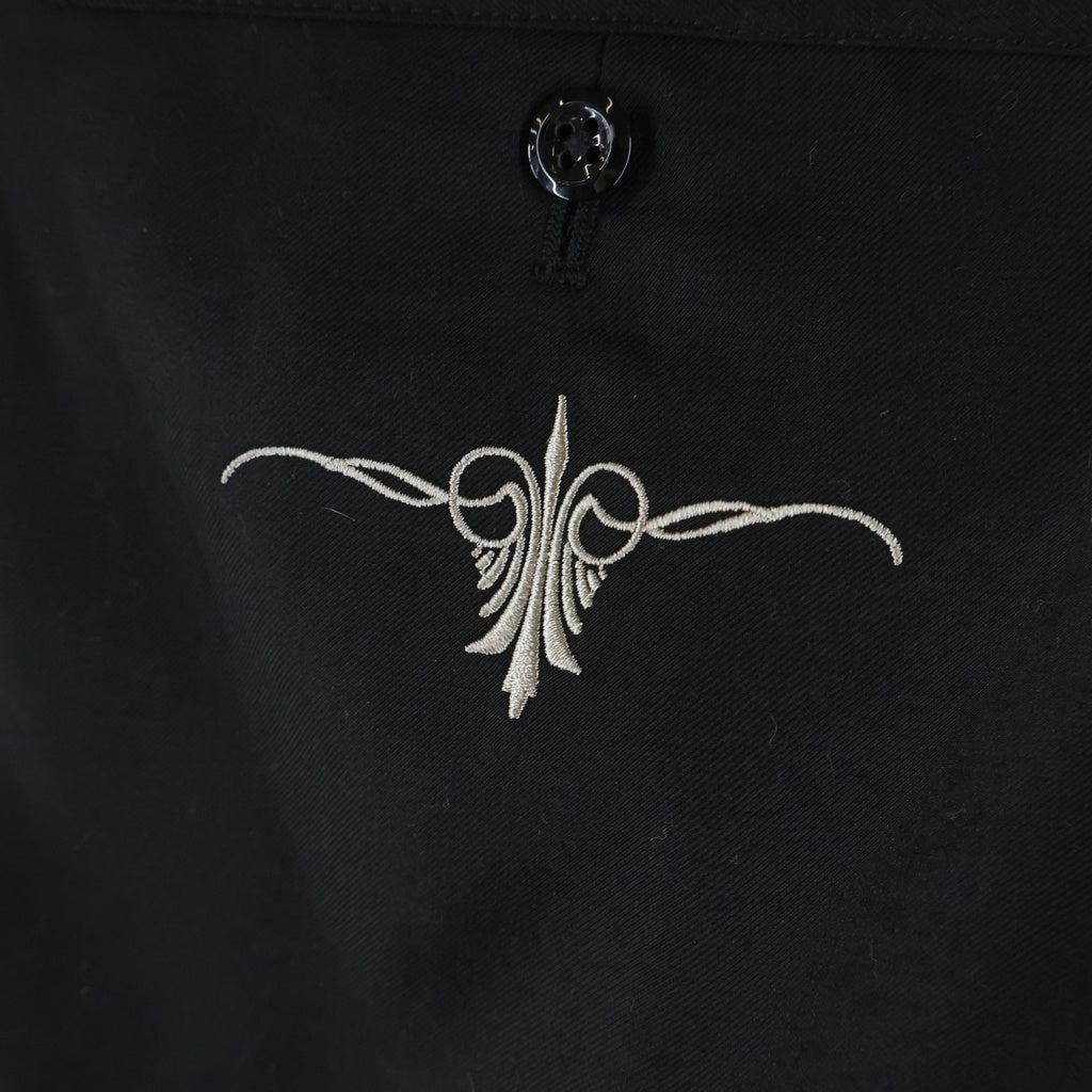 Dickies(ディッキーズ) ×Children of the discordance WORK PANTS チルドレン オブ ザ ディスコーダンス バックポケット刺繍 スタッズ ワークパンツ ブラック 253M40CD01