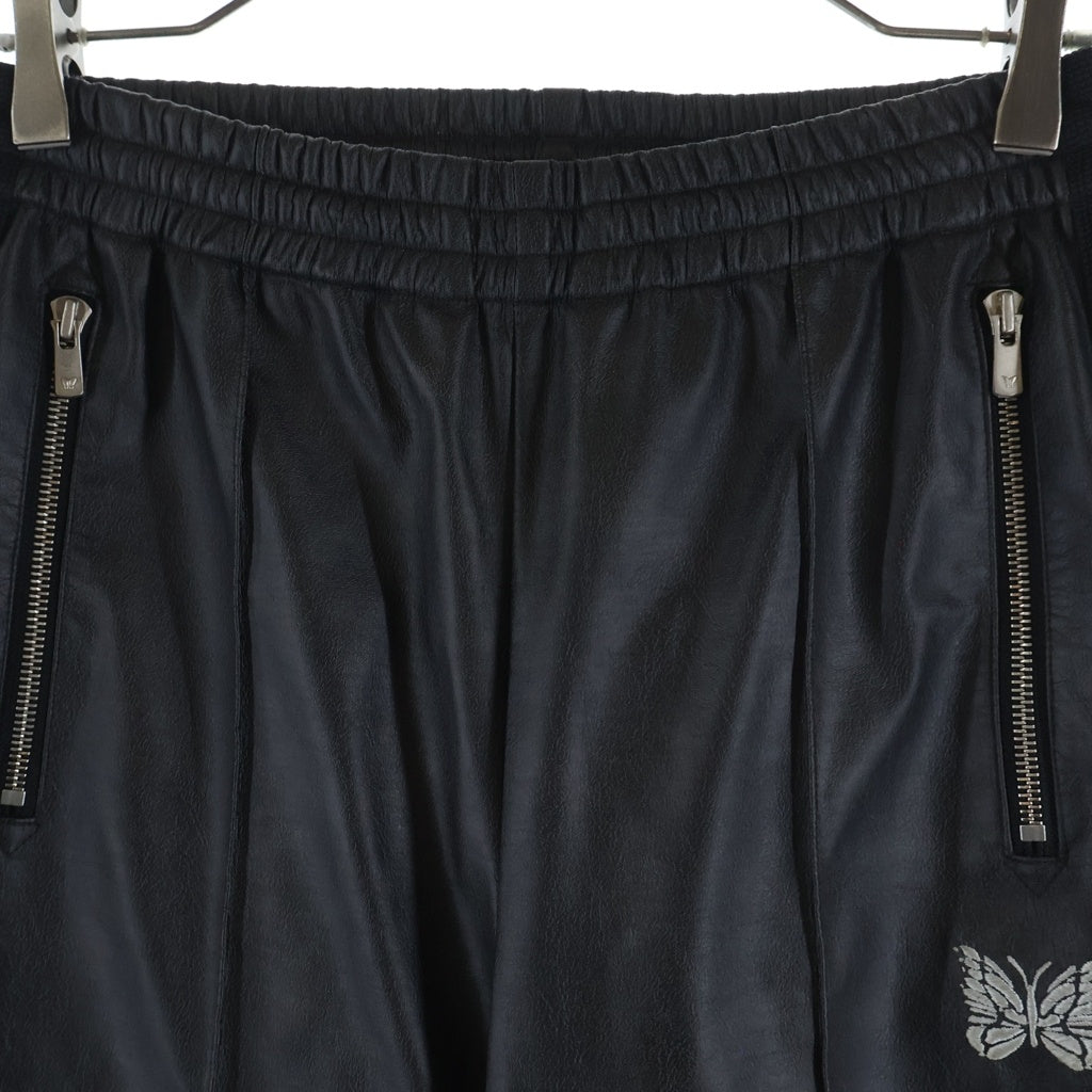Needles(ニードルス) TRACK PANT LHP別注 サイドライン トラックパンツ ブラック RW1575