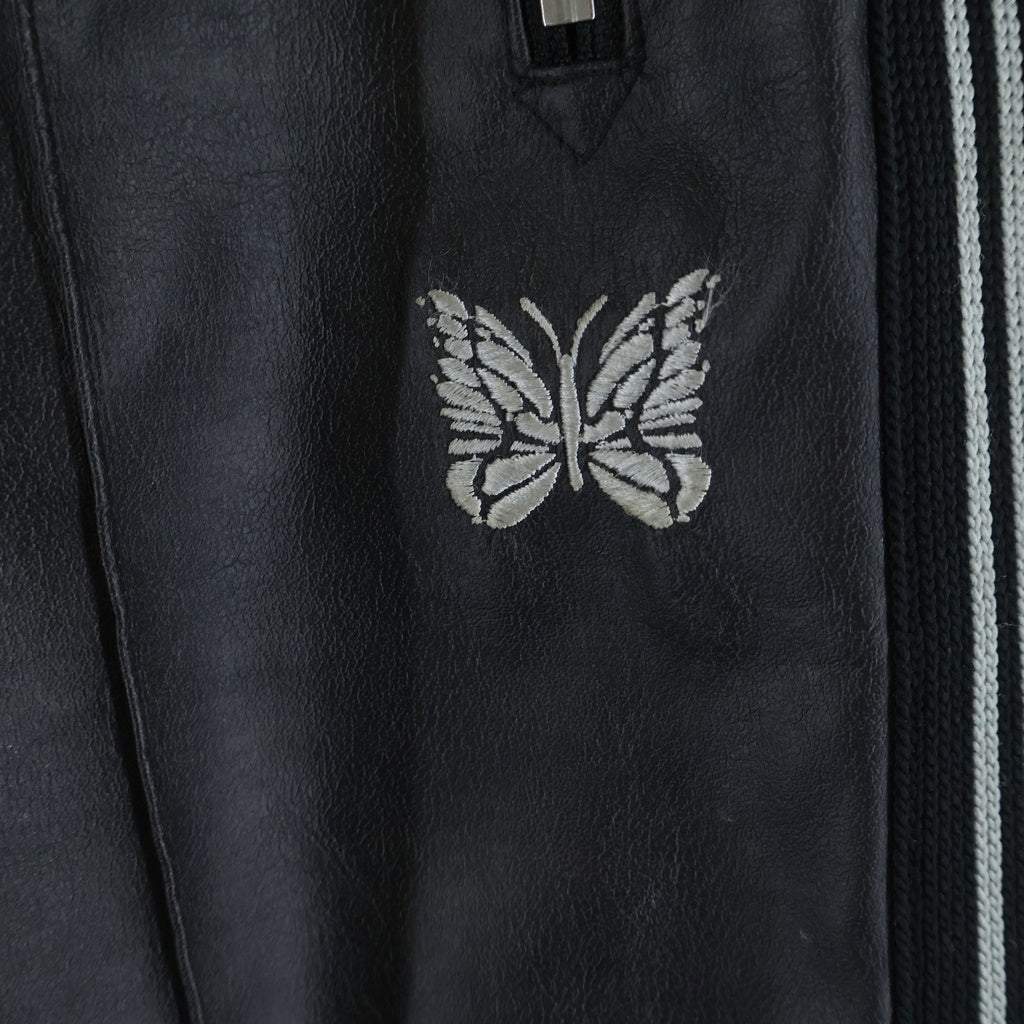 Needles(ニードルス) TRACK PANT LHP別注 サイドライン トラックパンツ ブラック RW1575