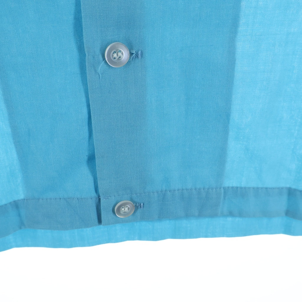 VINTAGE(ヴィンテージ) 60S VINTAGE NAT NAST Bowling Shirt ナットナスト フロント 刺繍 ボーリングシャツ ブルー