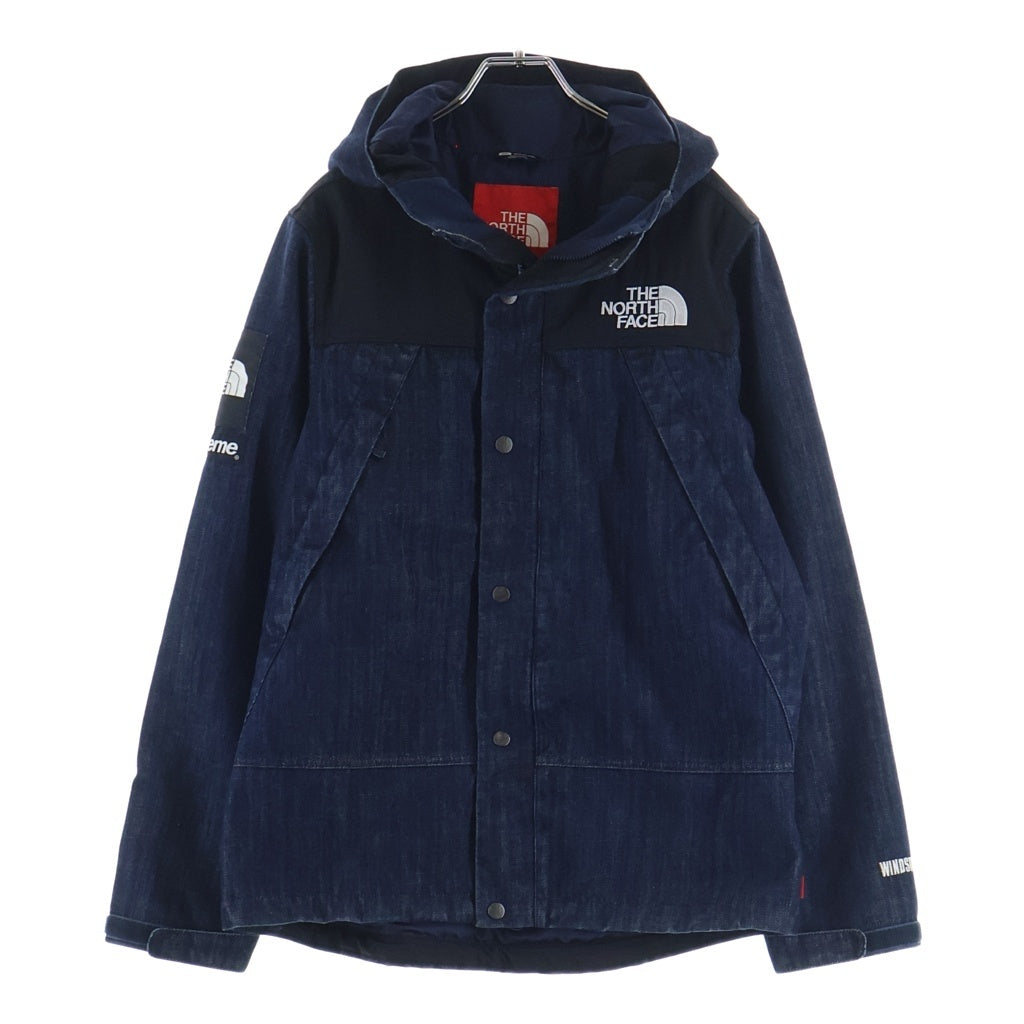 SUPREME(シュプリーム) 15SS ×THE NORTH FACE Denim Dot Shot Jacket ザノースフェイス デニム ドットショット マウンテンジャケット インディゴブルー NP01540I