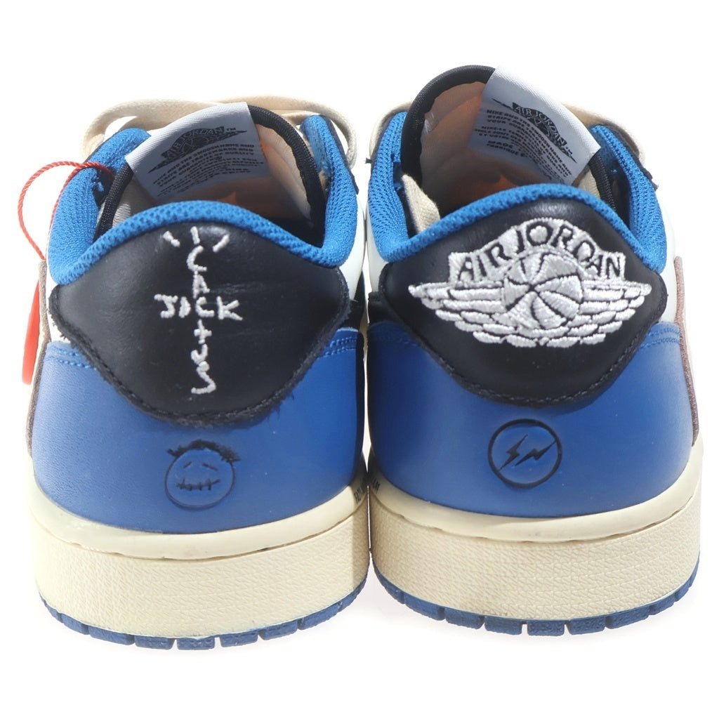 NIKE(ナイキ) ×TRAVIS SCOTT FRAGMENT DESIGN AIR JORDAN 1 LOW OG SP トラヴィススコット フラグメント エアジョーダン1 ローカットスニーカー US9/27.0cm DM7866-140
