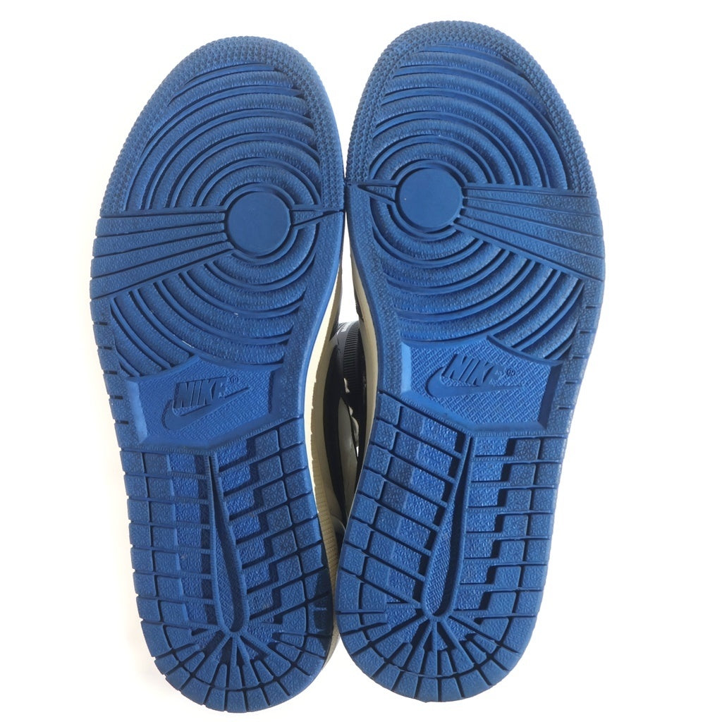 NIKE(ナイキ) ×TRAVIS SCOTT FRAGMENT DESIGN AIR JORDAN 1 LOW OG SP トラヴィススコット フラグメント エアジョーダン1 ローカットスニーカー US9/27.0cm DM7866-140