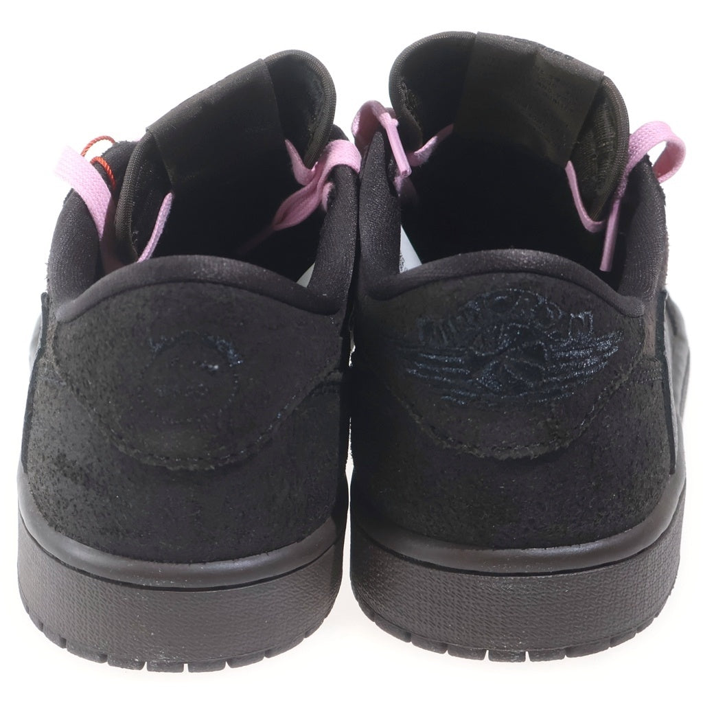 NIKE(ナイキ) ×TRAVIS SCOTT AIR JORDAN 1 LOW OG SP VELVET BROWN トラヴィススコット エアジョーダン1 ベルベットブラウン ローカットスニーカー US9/27.0cm DM7866-202