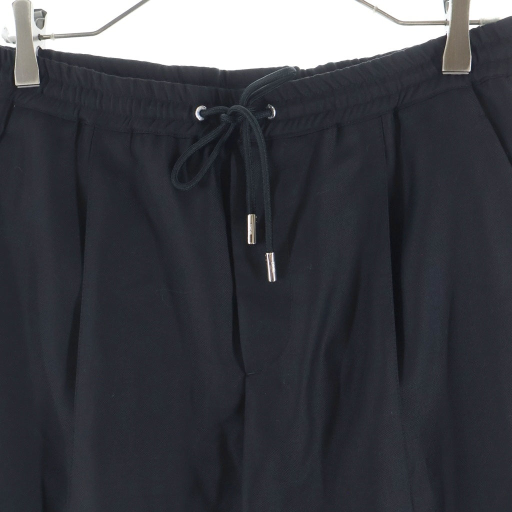 DIOR(ディオール) 21AW ジップアップ テーラード ウールパンツ ブラック 733C139E3226