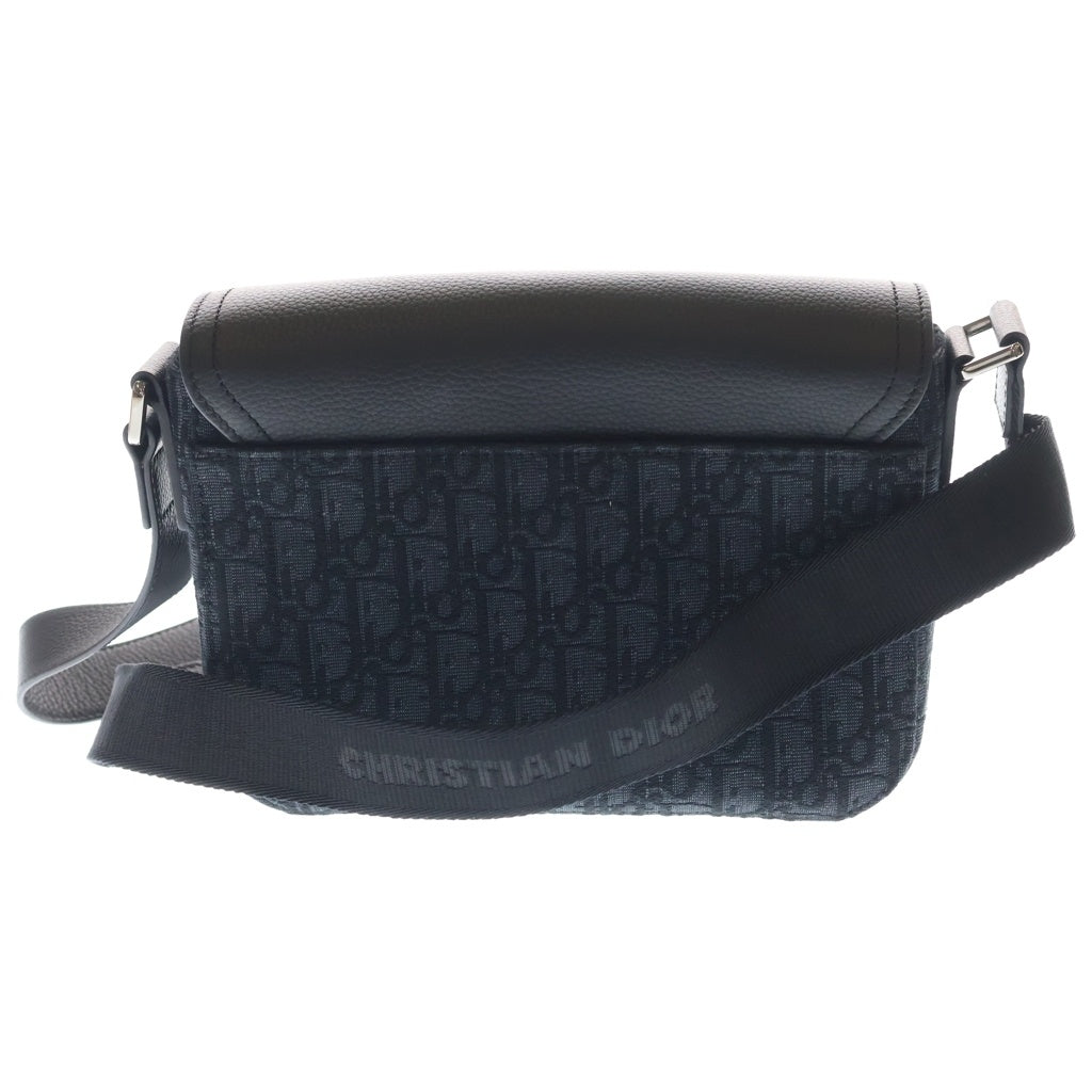 DIOR(ディオール) SADDLE フラップ付き メッセンジャーバッグ スモール ブラック レディース