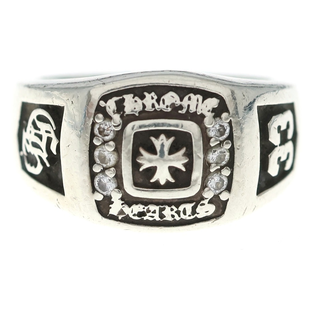 CHROME HEARTS(クロムハーツ) SM CHAMPION スモールチャンピオンリング PAVEダイヤ シルバー
