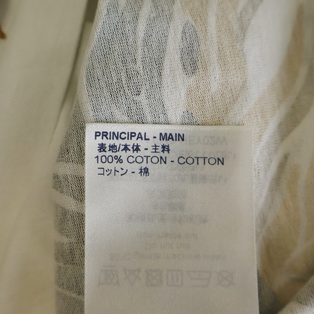 LOUIS VUITTON(ルイヴィトン) 18SS ボタニカル柄 クルーネック半袖Tシャツ カットソー ホワイト/ブルー RM181M FMB HEY02W