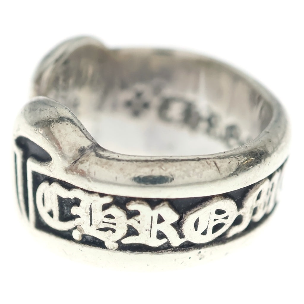 CHROME HEARTS(クロムハーツ) SM SCROLL LABEL スモールスクロールラベル リング シルバー BCA413 レディース