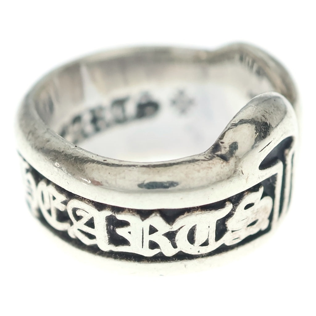 CHROME HEARTS(クロムハーツ) SM SCROLL LABEL スモールスクロールラベル リング シルバー BCA413 レディース