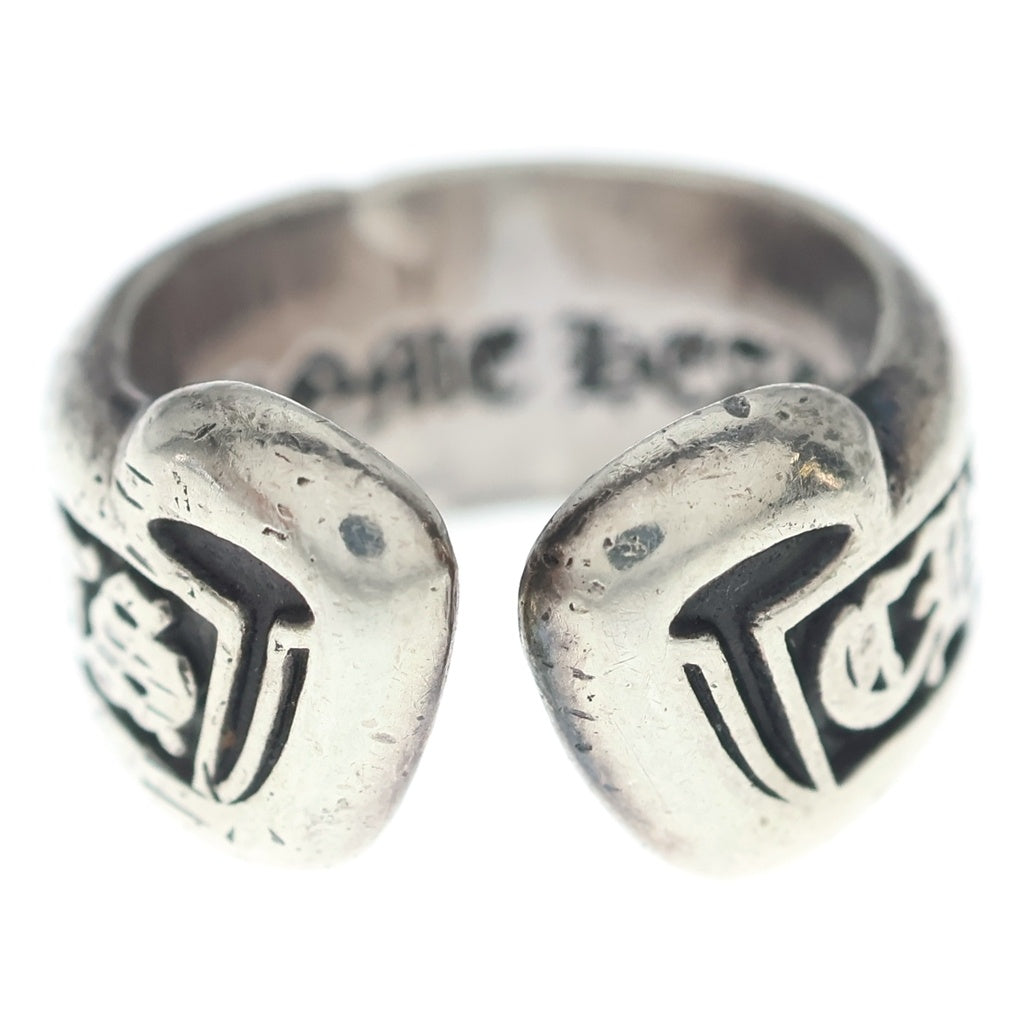 CHROME HEARTS(クロムハーツ) SM SCROLL LABEL スモールスクロールラベル リング シルバー BCA413 レディース