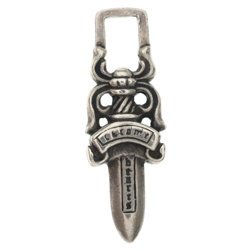 CHROME HEARTS(クロムハーツ) #5 DAGGER ZIP1 ダガージップ シルバーネックレストップ シルバー