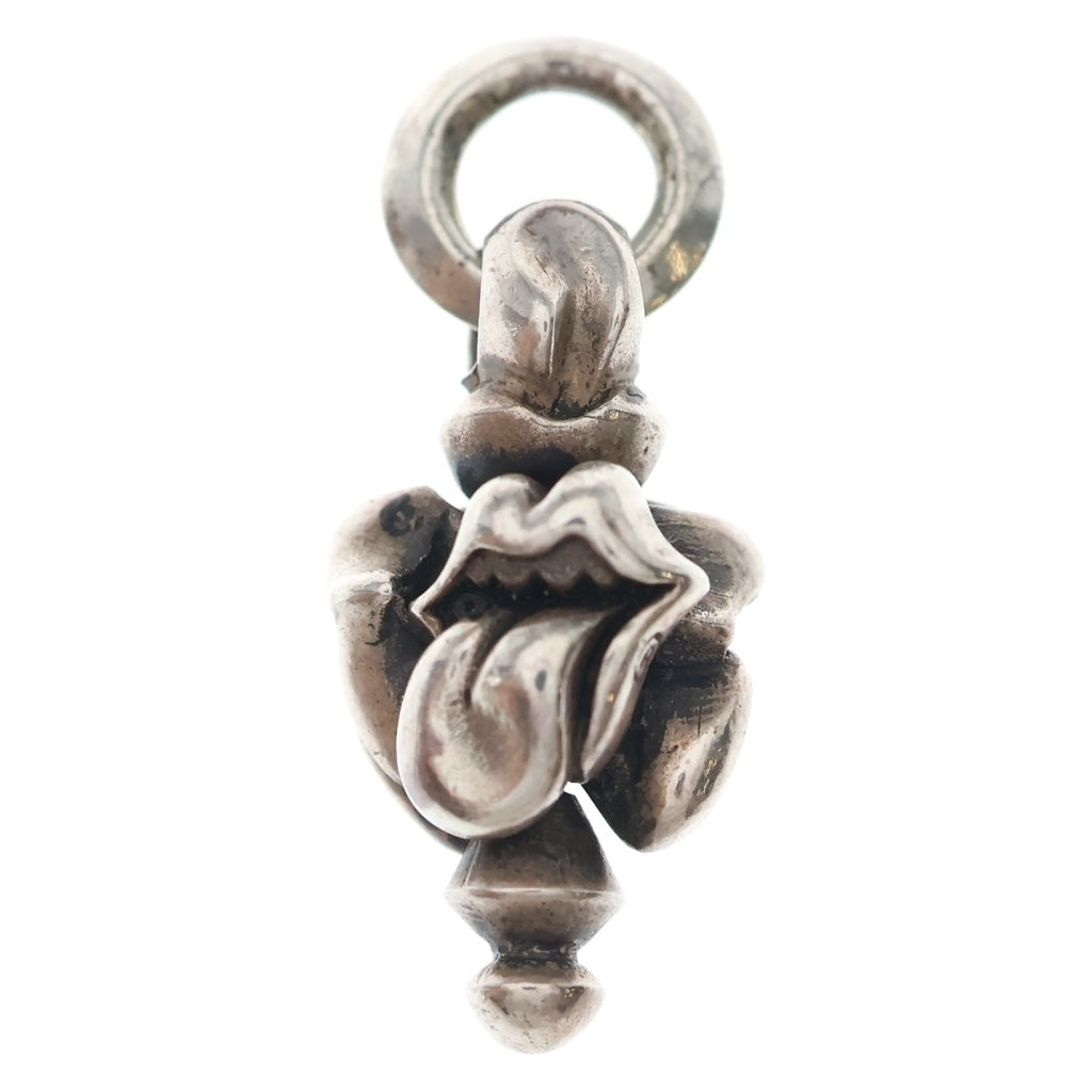 CHROME HEARTS(クロムハーツ) LT SWIVEL リップアンドタンスイベルチャーム シルバーネックレストップ