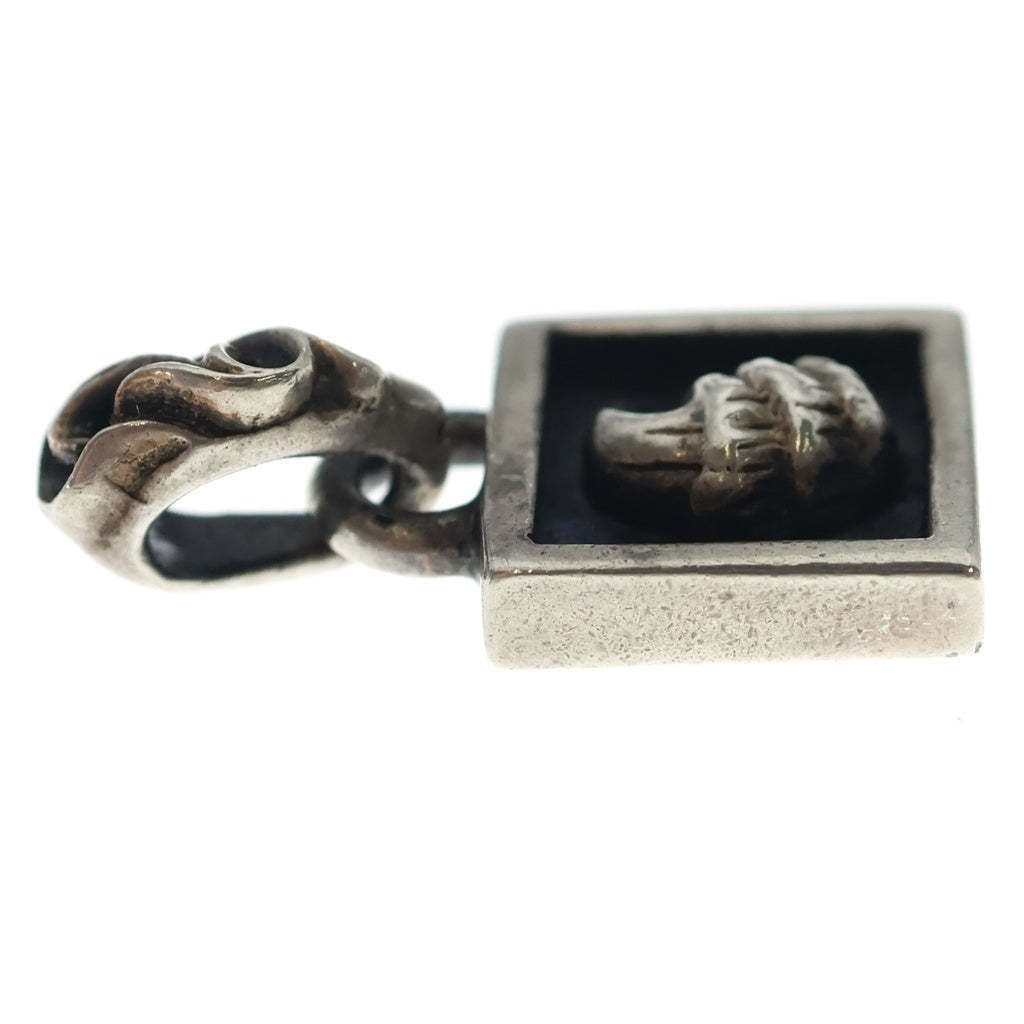 CHROME HEARTS(クロムハーツ) FRAMED CROW フレームドクロウ チャーム ペンダントトップ シルバー BCA272