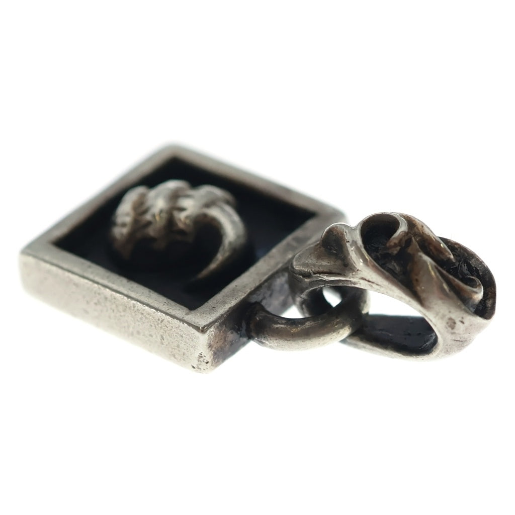 CHROME HEARTS(クロムハーツ) FRAMED CROW フレームドクロウ チャーム ペンダントトップ シルバー BCA272