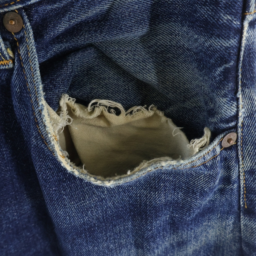 Levi's(リーバイス) 90S VINTAGE 501XX バレンシア製 ボタン裏555 ビッグE 両面タブ ボタンフライ デニムパンツ インディゴ