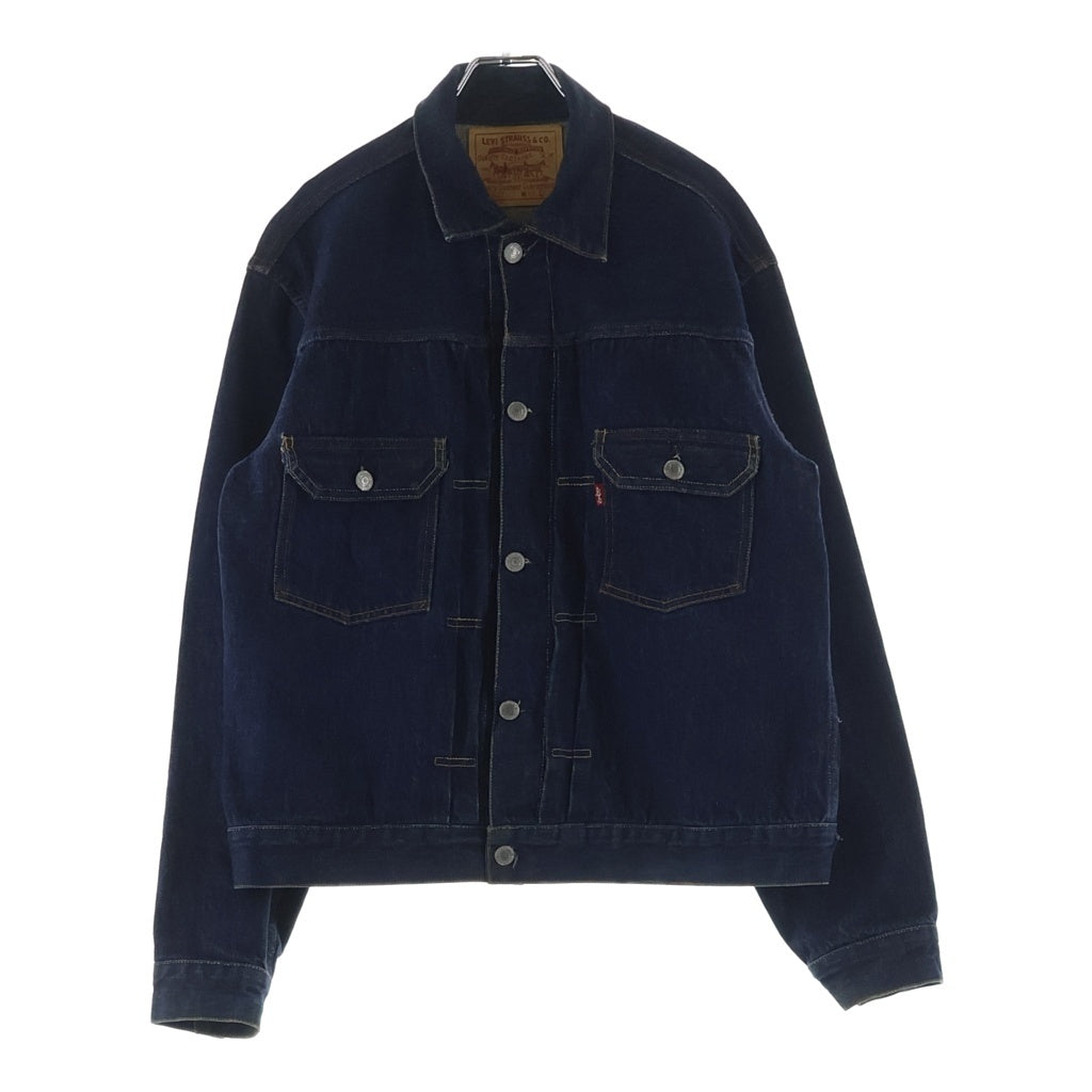 Levi's(リーバイス) 90S-00S VINTAGE 507XX 復刻 バレンシア製 ビッグE 片面タブ 2nd Denim Trucker Jacket デニムトラッカー ジャケット インディゴ