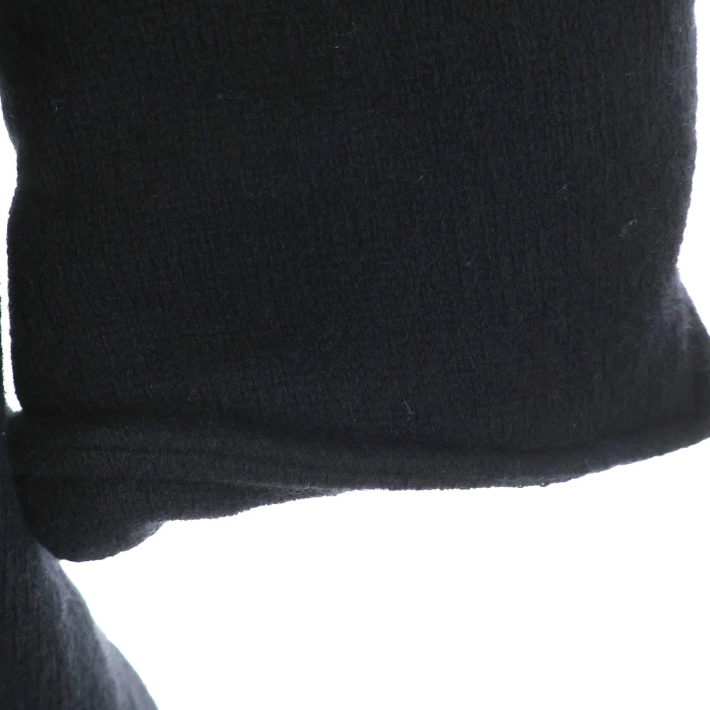 UNDERCOVER(アンダーカバー) 19AW KNIT LONG JACKET ピークドラペル 3B ニットロングジャケット ブラック UCX4104-2