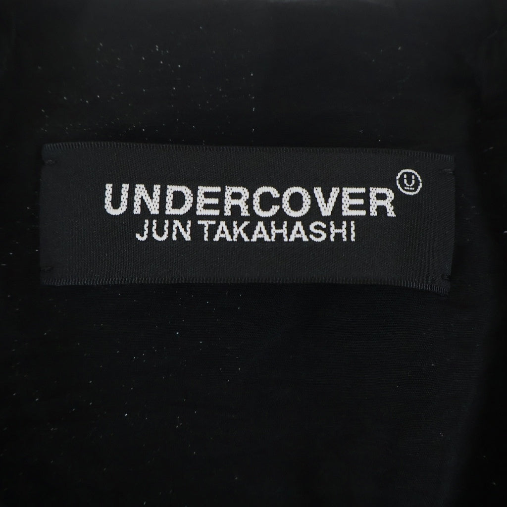 UNDERCOVER(アンダーカバー) 25SS PATTERNED JACQUARD JACKET チェーン装飾 パターンド ジャガードジャケット ブラック レディース UC1E4205-1