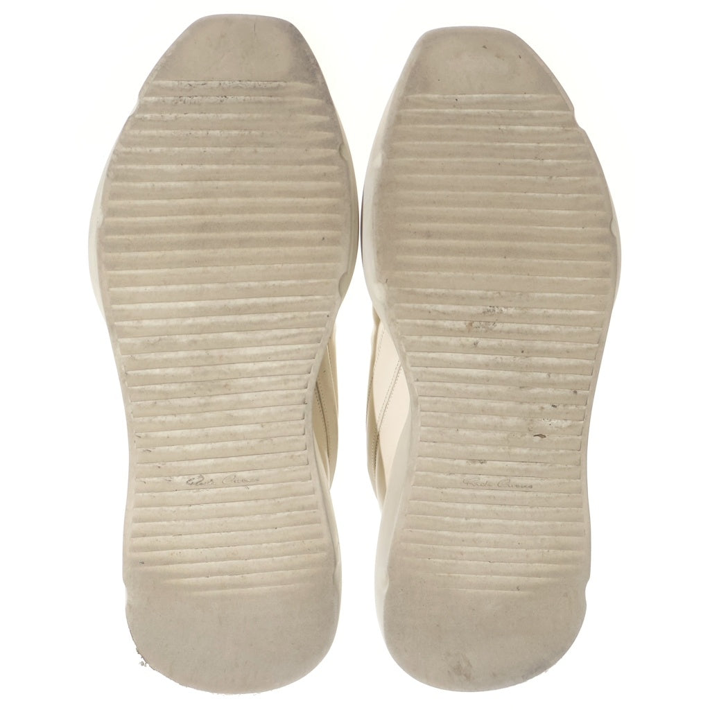Rick Owens(リックオウエンス) Lido Geth Runner リドゲスランナー ローカットスニーカー アイボリー RU01D3814