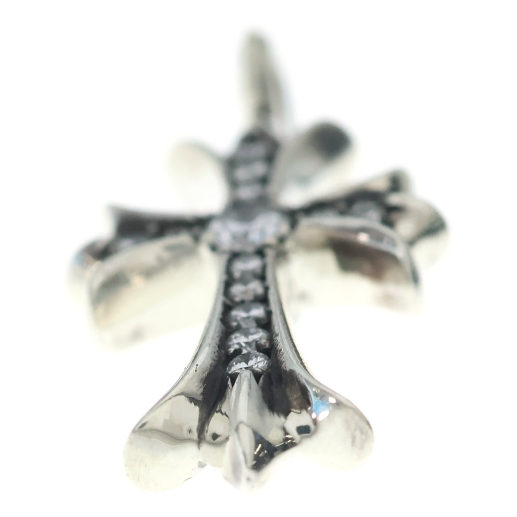 CHROME HEARTS(クロムハーツ) TNY CRSF P/DIA タイニーファットクロス PAVEダイヤ ペンダントトップ シルバー BCA323