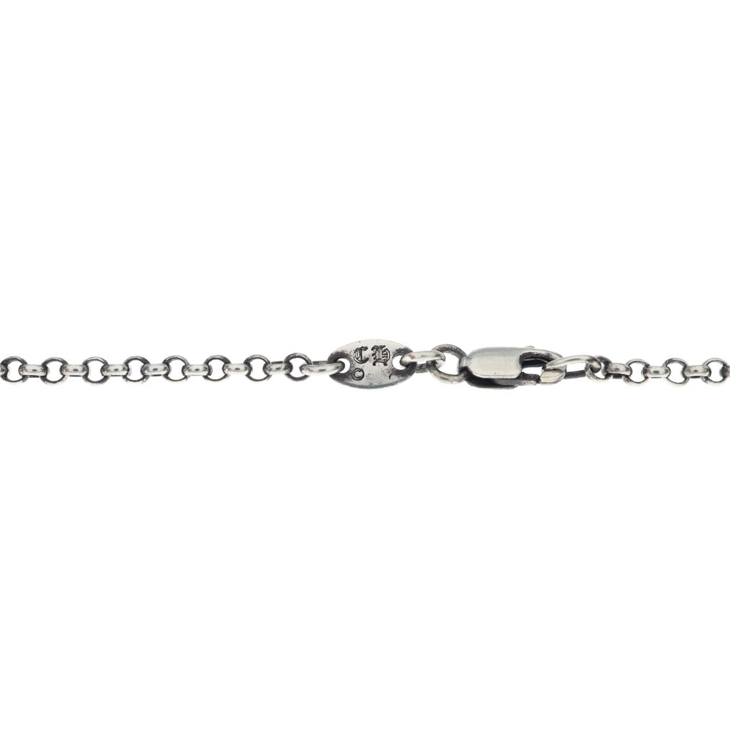 CHROME HEARTS(クロムハーツ) NECKCHAIN R18 ロールチェーンネックレス 18inch シルバー BCA083
