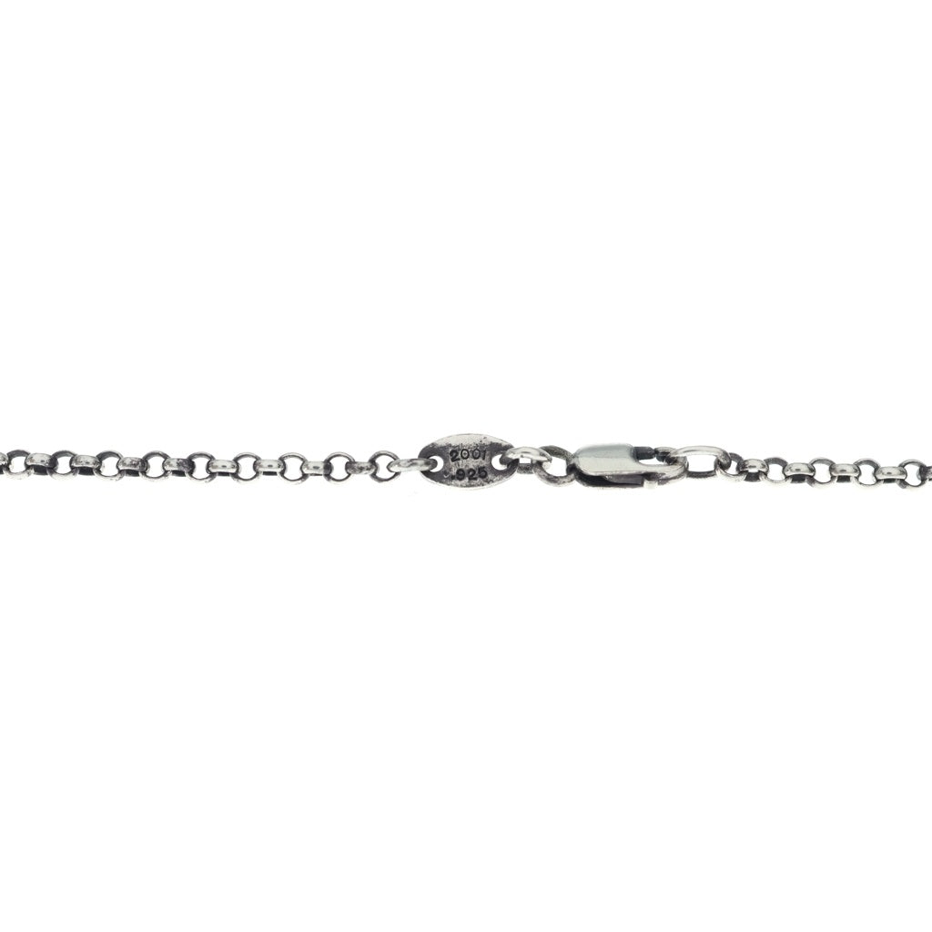 CHROME HEARTS(クロムハーツ) NECKCHAIN R18 ロールチェーンネックレス 18inch シルバー BCA083