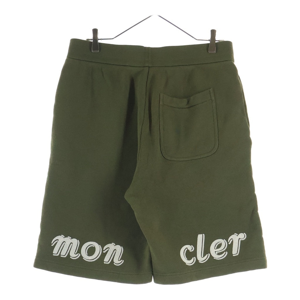 MONCLER(モンクレール) 25SS ×Mercedes Benz By NIGO メルセデスベンツ ニゴー ロゴワッペン ハーフパンツ ショーツ カーキ K14018H00001 89AWV