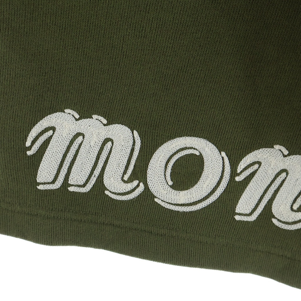 MONCLER(モンクレール) 25SS ×Mercedes Benz By NIGO メルセデスベンツ ニゴー ロゴワッペン ハーフパンツ ショーツ カーキ K14018H00001 89AWV