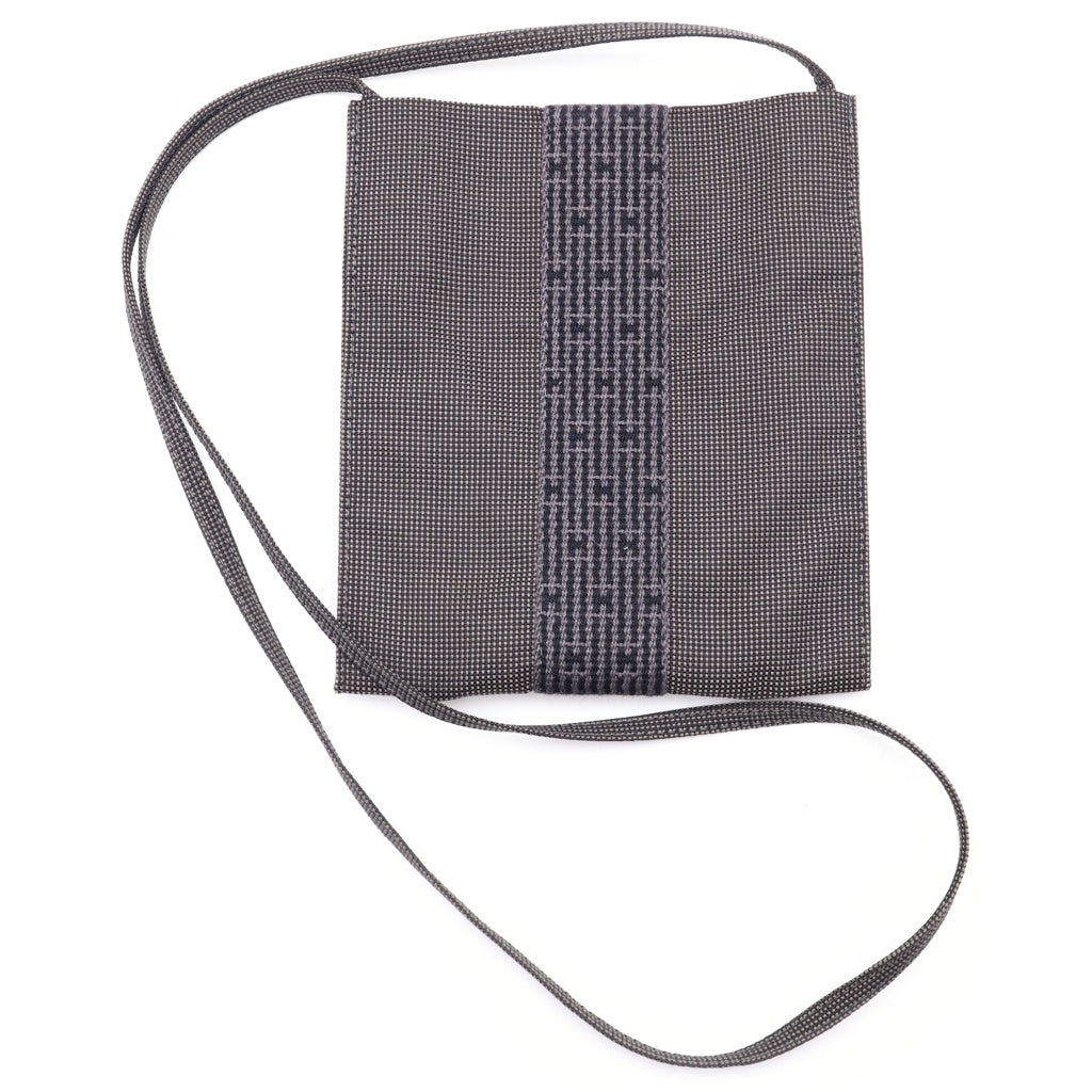 HERMES(エルメス) Her Line エールライン キャンバス ポシェット サコッシュ グレー レディース