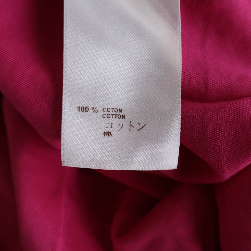 LOUIS VUITTON(ルイヴィトン) VOLEZ VOGUEZ VOYAGEZ ヴォレ・ヴォゲ・ヴォヤージュ フロントプリント 半袖Tシャツ カットソー ピンク RM151 H7Y66WCMS