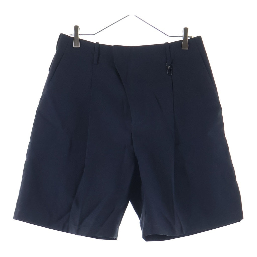 LOUIS VUITTON(ルイヴィトン) 19AW ウール タックショーツ ハーフパンツ ネイビー RM192Q OUP HHP43W